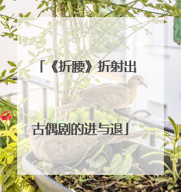 《折腰》折射出古偶剧的进与退