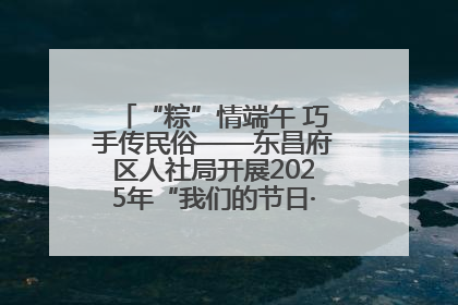 “粽”情端午 巧手传民俗——东昌府区人社局开展2025年“我们的节日·端午”包粽子活动