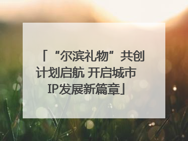 “尔滨礼物”共创计划启航 开启城市IP发展新篇章