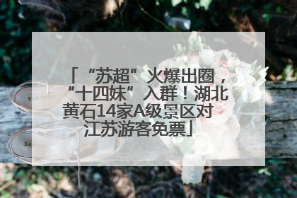 “苏超”火爆出圈，“十四妹”入群！湖北黄石14家A级景区对江苏游客免票