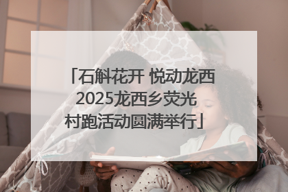石斛花开 悦动龙西 2025龙西乡荧光村跑活动圆满举行
