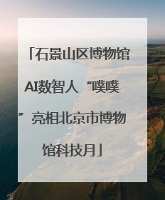 石景山区博物馆AI数智人“噗噗”亮相北京市博物馆科技月