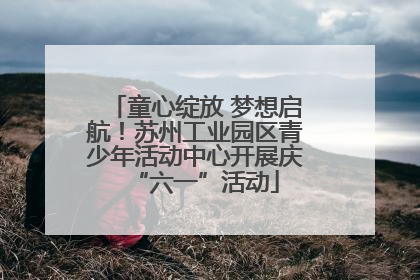 童心绽放 梦想启航！苏州工业园区青少年活动中心开展庆“六一”活动