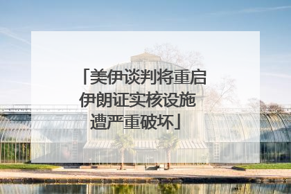 美伊谈判将重启 伊朗证实核设施遭严重破坏