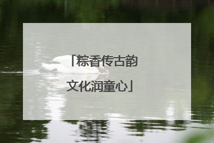 粽香传古韵 文化润童心