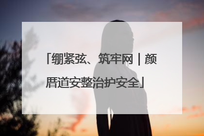 绷紧弦、筑牢网｜颜厝道安整治护安全