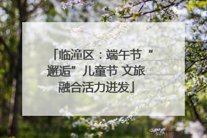 临潼区：端午节“邂逅”儿童节 文旅融合活力迸发