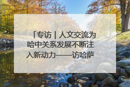 专访｜人文交流为哈中关系发展不断注入新动力——访哈萨克斯坦文化与信息部部长巴拉耶娃