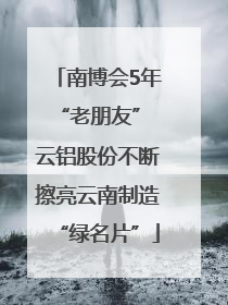 南博会5年“老朋友” 云铝股份不断擦亮云南制造“绿名片”