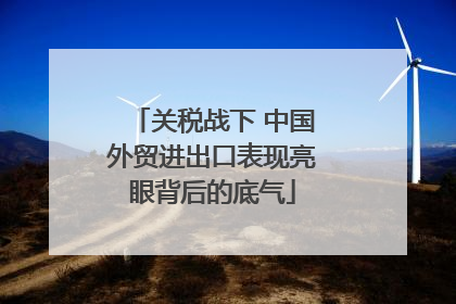 关税战下 中国外贸进出口表现亮眼背后的底气