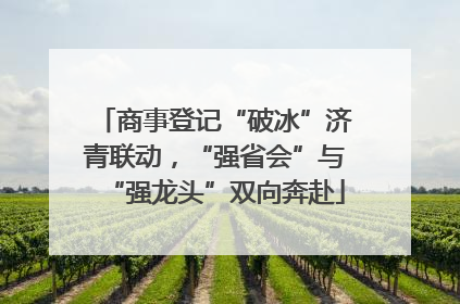 商事登记“破冰”济青联动，“强省会”与“强龙头”双向奔赴