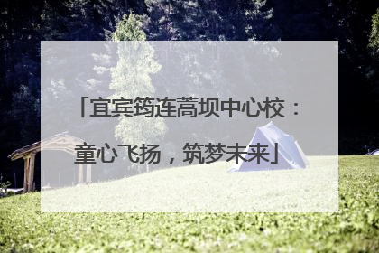 宜宾筠连蒿坝中心校：童心飞扬，筑梦未来