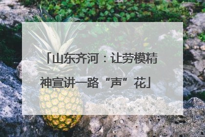 山东齐河：让劳模精神宣讲一路“声”花
