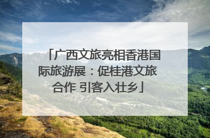 广西文旅亮相香港国际旅游展：促桂港文旅合作 引客入壮乡