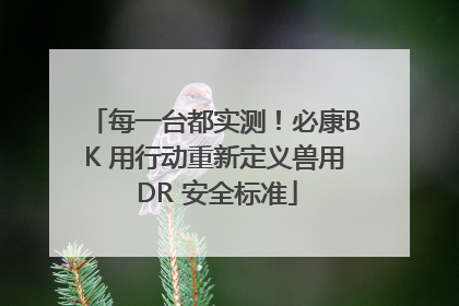 每一台都实测！必康BK 用行动重新定义兽用 DR 安全标准
