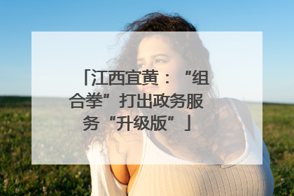 江西宜黄：“组合拳”打出政务服务“升级版”