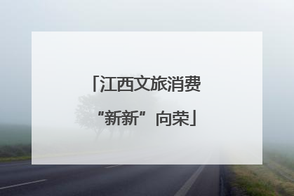 江西文旅消费“新新”向荣
