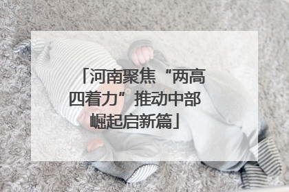 河南聚焦“两高四着力”推动中部崛起启新篇