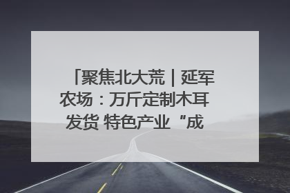 聚焦北大荒｜延军农场：万斤定制木耳发货 特色产业“成绩单”亮眼