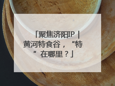 聚焦济阳IP｜黄河特食谷，“特”在哪里？