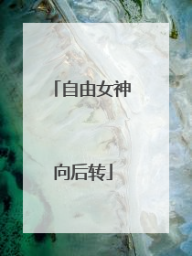 自由女神向后转
