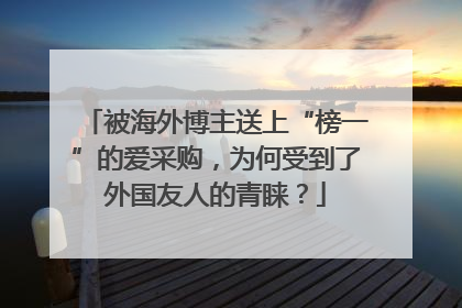被海外博主送上“榜一”的爱采购，为何受到了外国友人的青睐？