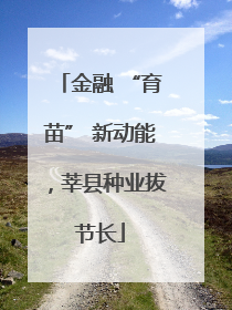 金融 “育苗” 新动能，莘县种业拔节长