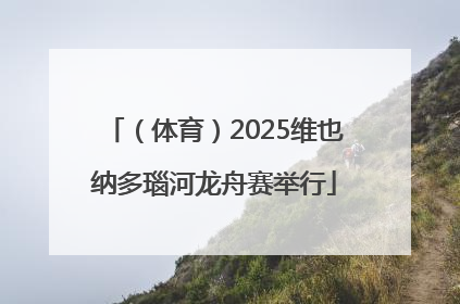 （体育）2025维也纳多瑙河龙舟赛举行