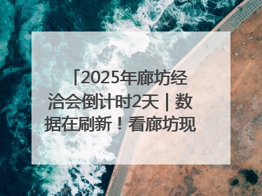 2025年廊坊经洽会倒计时2天｜数据在刷新！看廊坊现代商贸物流产业实现跨越式发展